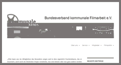 Desktop Screenshot of kommunale-kinos.de