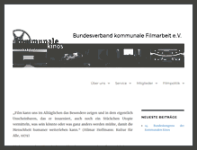 Tablet Screenshot of kommunale-kinos.de